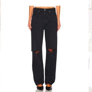 Agolde Black 90s Pinch Waist size 28